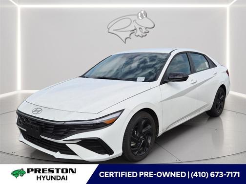 Serenity White Pearl 2026 Hyundai ELANTRA SEL Sport