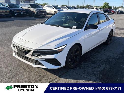 Serenity White Pearl 2026 Hyundai ELANTRA SEL Sport