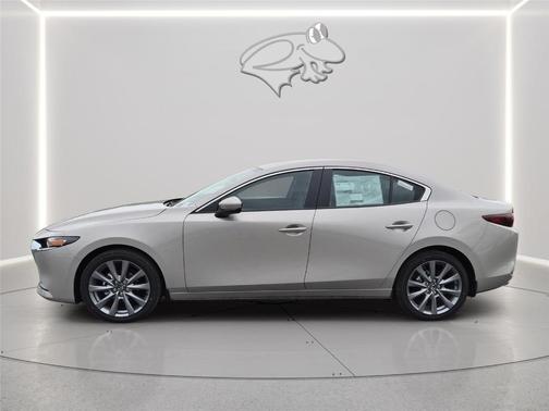 Platinum Quartz Metallic 2026 Mazda Mazda3 FWD w/Preferred Package
