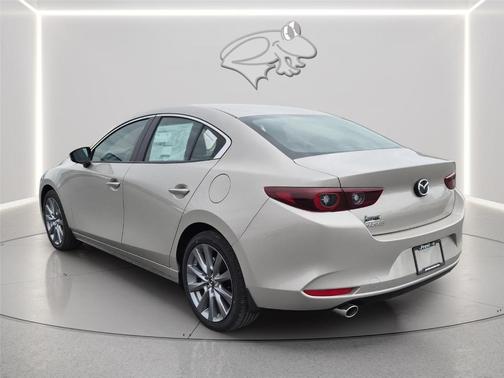 Platinum Quartz Metallic 2026 Mazda Mazda3 FWD w/Preferred Package