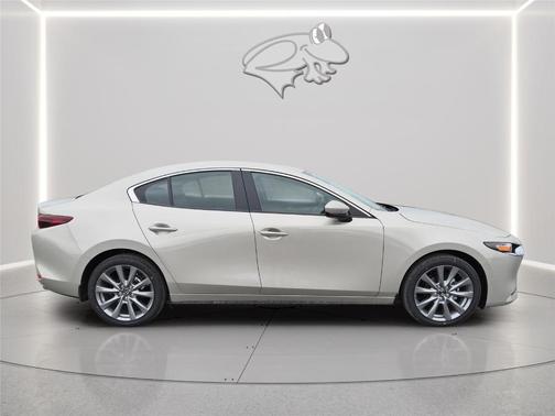 Platinum Quartz Metallic 2026 Mazda Mazda3 FWD w/Preferred Package