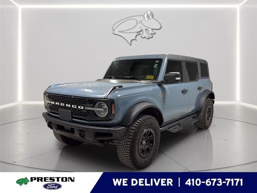Azure Gray Metallic 2024 Ford Bronco Wildtrak