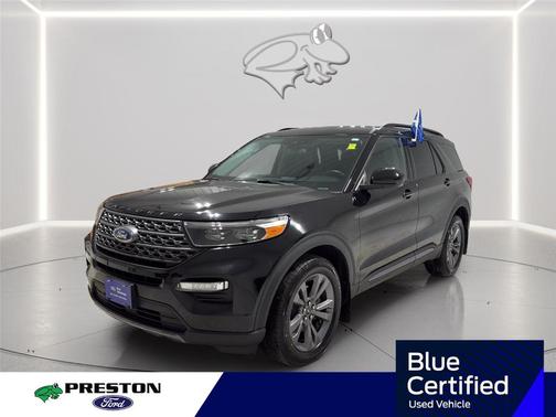 Agate Black 2022 Ford Explorer XLT