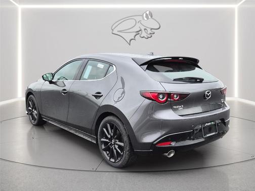 Machine Gray Metallic 2026 Mazda Mazda3 AWD w/Premium Package