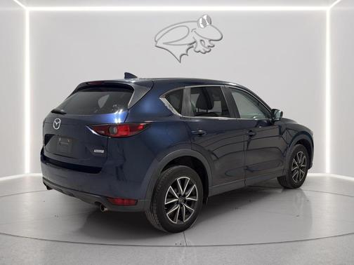 Deep Crystal Blue Mica 2018 Mazda CX-5 Touring