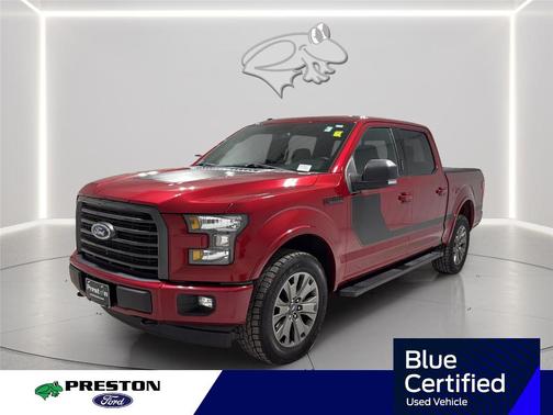 Ruby Red Metallic Tinted Clearcoat 2017 Ford F-150 XLT