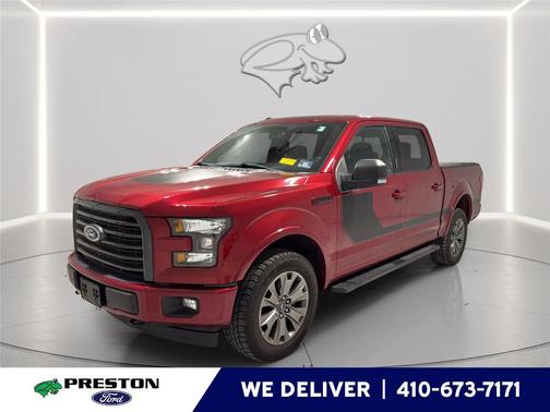 Ruby Red Metallic Tinted Clearcoat 2017 Ford F-150 XLT