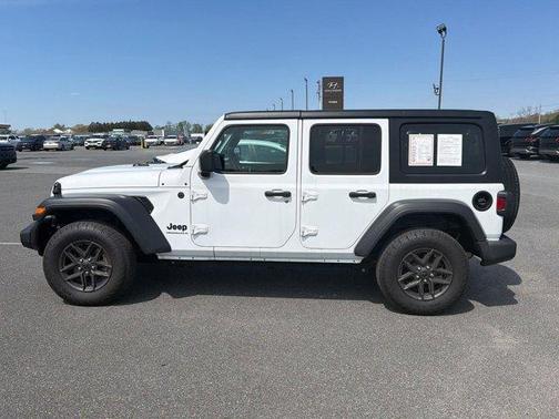 Bright White Clearcoat 2024 Jeep Wrangler Sport