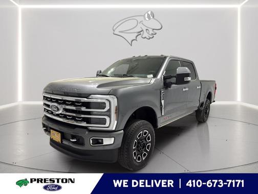 Carbonized Gray 2024 Ford F-250 Platinum