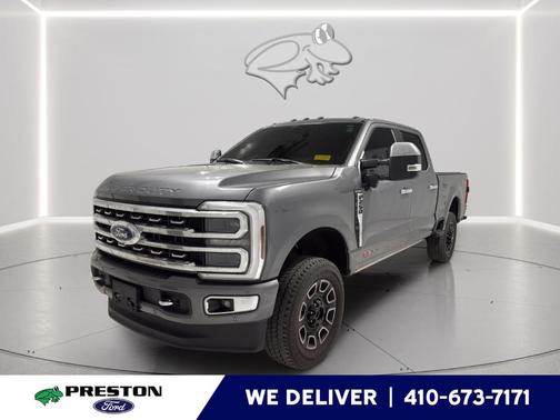 Carbonized Gray 2024 Ford F-250 Platinum