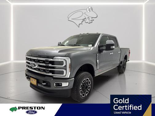 Carbonized Gray 2024 Ford F-250 Platinum