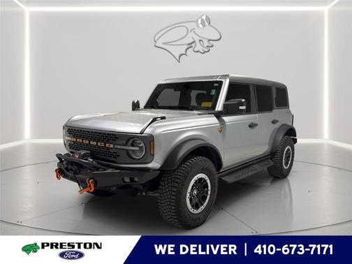 Iconic Silver 2024 Ford Bronco Badlands
