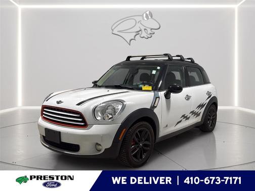 Light White 2014 MINI Countryman Cooper S ALL4