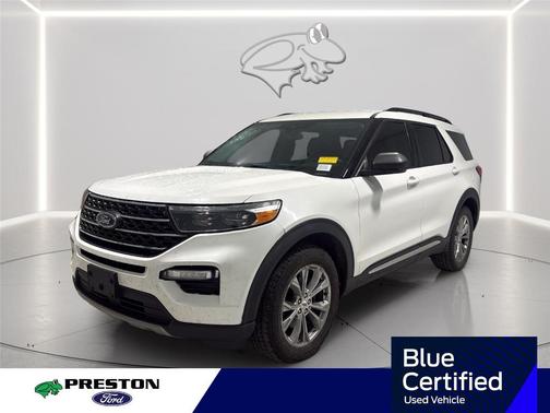 Star White 2022 Ford Explorer XLT
