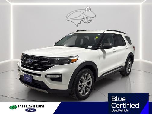 Star White 2022 Ford Explorer XLT