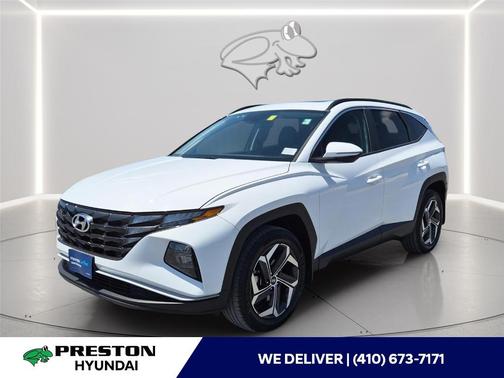 White Pearl 2024 Hyundai TUCSON SEL