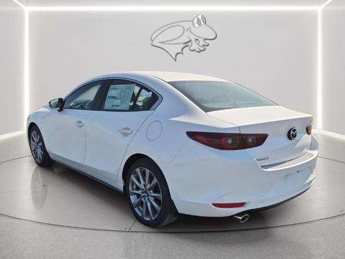 Snowflake White Pearl 2026 Mazda Mazda3 FWD w/Preferred Package