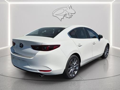 Snowflake White Pearl 2026 Mazda Mazda3 FWD w/Preferred Package