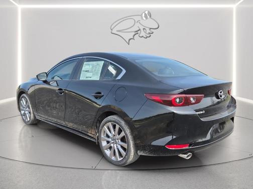 Jet Black Mica 2026 Mazda Mazda3 FWD w/Preferred Package