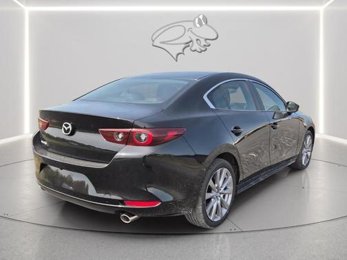 Jet Black Mica 2026 Mazda Mazda3 FWD w/Preferred Package