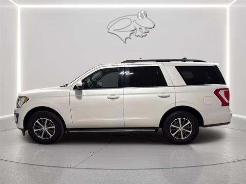 White Platinum Tri-Coat Metallic 2018 Ford Expedition XLT