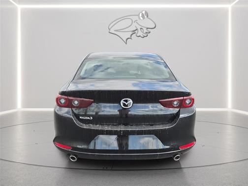 Jet Black Mica 2026 Mazda Mazda3 FWD w/Preferred Package