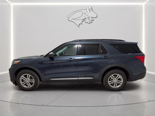 Stone Blue 2023 Ford Explorer XLT