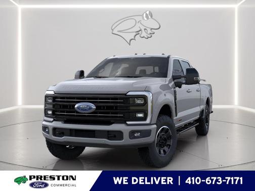Avalanche Gray 2026 Ford F-350 Platinum