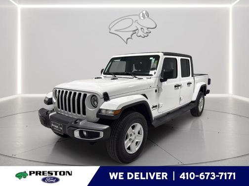 Bright White Clearcoat 2022 Jeep Gladiator Sport