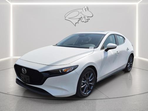 Snowflake White Pearl 2026 Mazda Mazda3 FWD w/Preferred Package