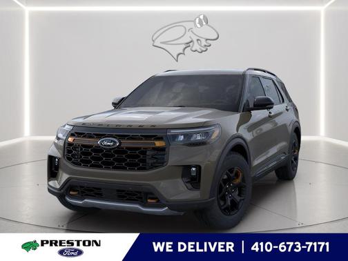 Gray 2026 Ford Explorer Tremor