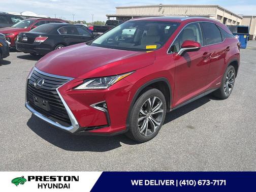 Matador Red Mica 2017 Lexus RX 450h