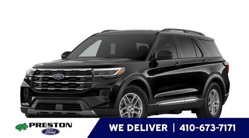 Agate Black 2026 Ford Explorer Active