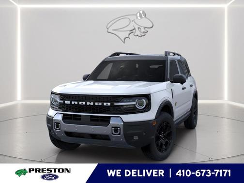 Oxford White 2026 Ford Bronco Sport Badlands