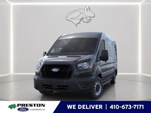 Agate Black Metallic 2026 Ford Transit-250 148 WB Medium Roof Cargo