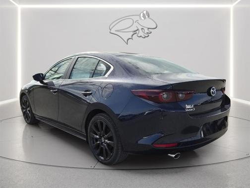 Deep Crystal Blue Mica 2026 Mazda Mazda3 FWD w/Preferred Package