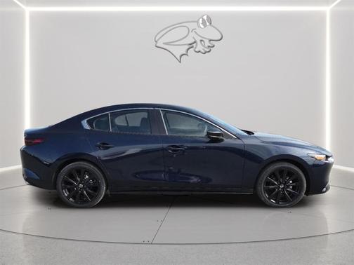 Deep Crystal Blue Mica 2026 Mazda Mazda3 FWD w/Preferred Package