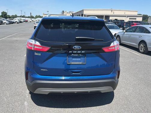 Atlas Blue 2021 Ford Edge SEL
