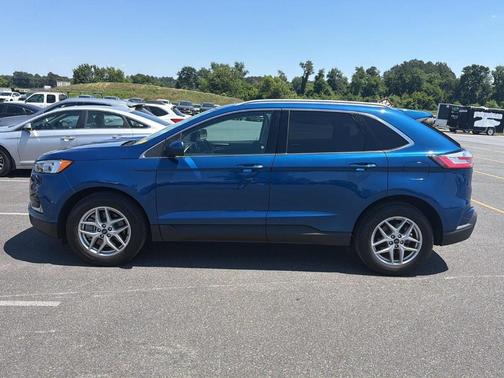 Atlas Blue 2021 Ford Edge SEL