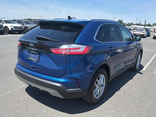 Atlas Blue 2021 Ford Edge SEL