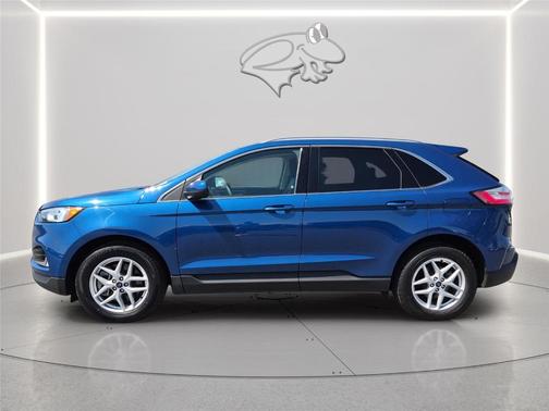 Atlas Blue 2021 Ford Edge SEL
