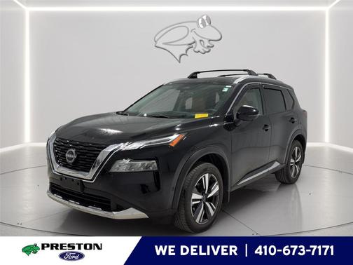 Black 2023 Nissan Rogue Platinum