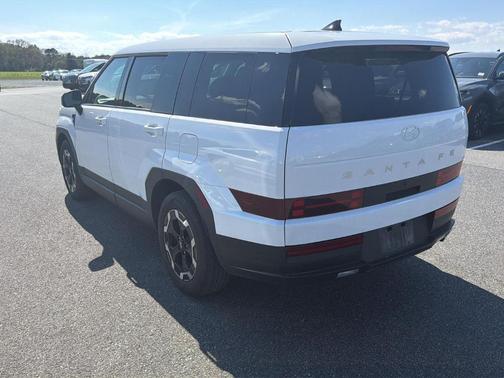White 2024 Hyundai SANTA FE SE
