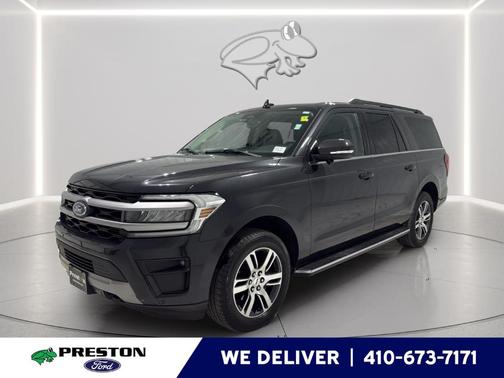 Dark 2022 Ford Expedition Max XLT