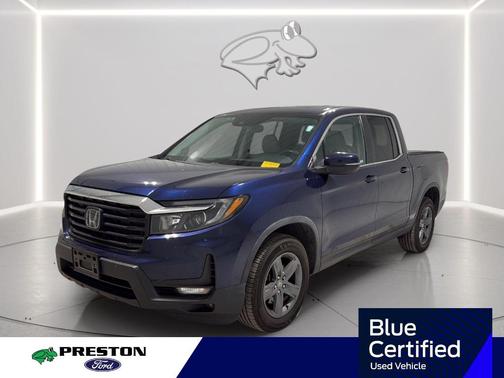 Obsidian Blue Pearl 2021 Honda Ridgeline RTL