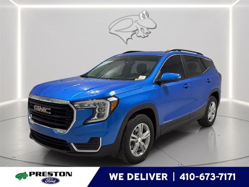 Rip Tide Blue 2024 GMC Terrain SLE