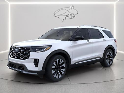 Star White 2026 Ford Explorer Platinum