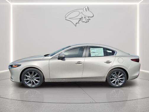 Platinum Quartz Metallic 2026 Mazda Mazda3 FWD w/Preferred Package