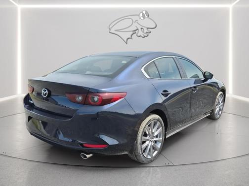 Deep Crystal Blue Mica 2026 Mazda Mazda3 FWD w/Preferred Package