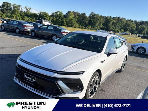 White 2026 Hyundai SONATA SEL Sport
